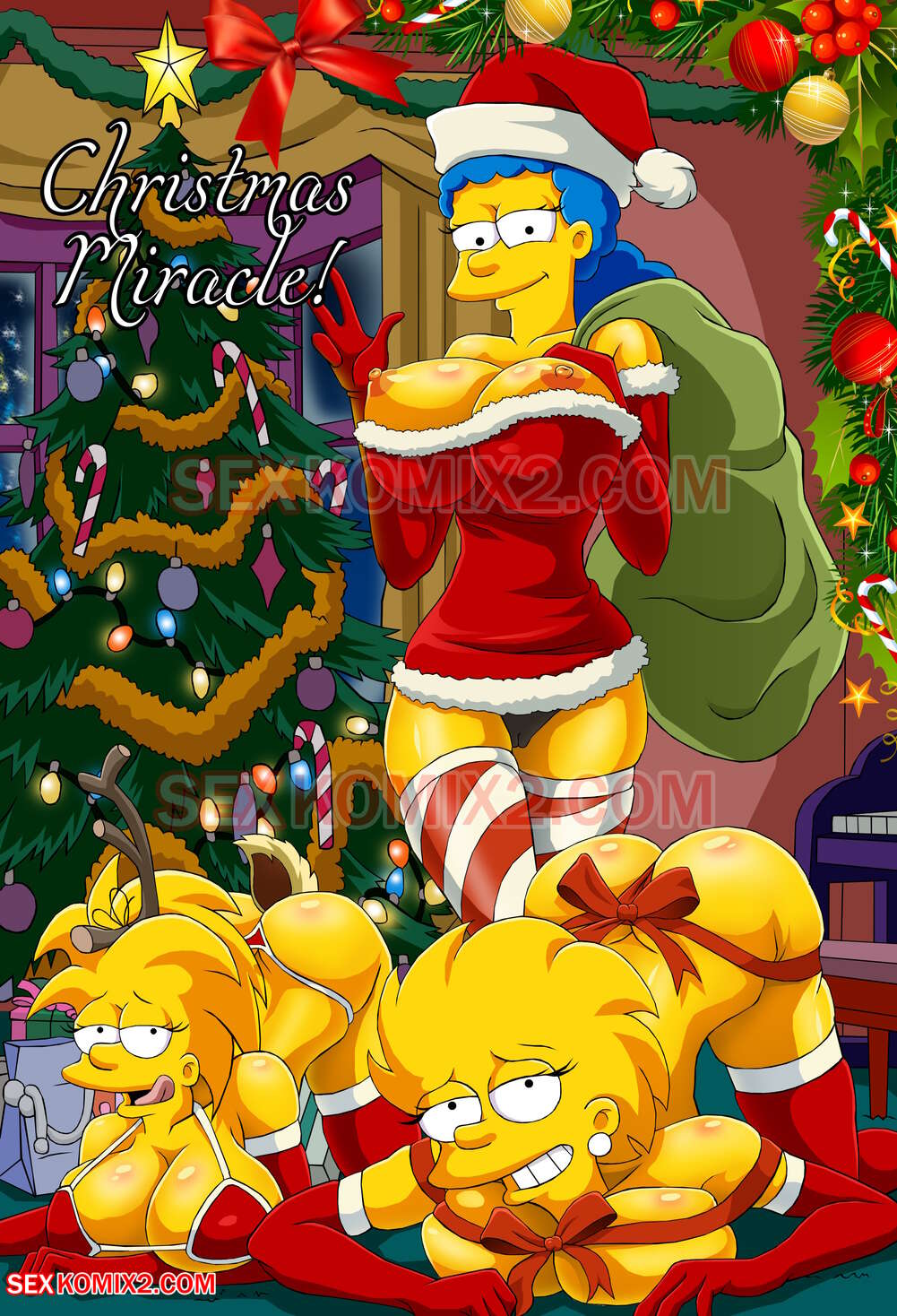 The-Simpsons-Christmas-Miracle.-by-sexkomix2.com